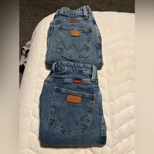 Straight leg wranglers 5/6